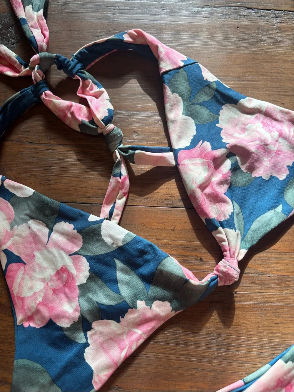 Frankie’s bikinis floral bikini set